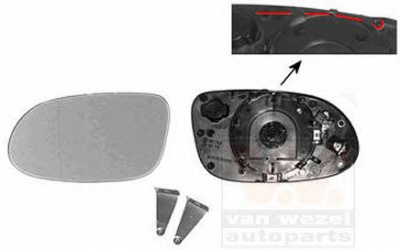 VAN WEZEL 3014837 -  Зеркальное стекло, наружное зеркало